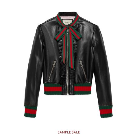 gucci womens red wool jacket|Gucci leather jackets for women.